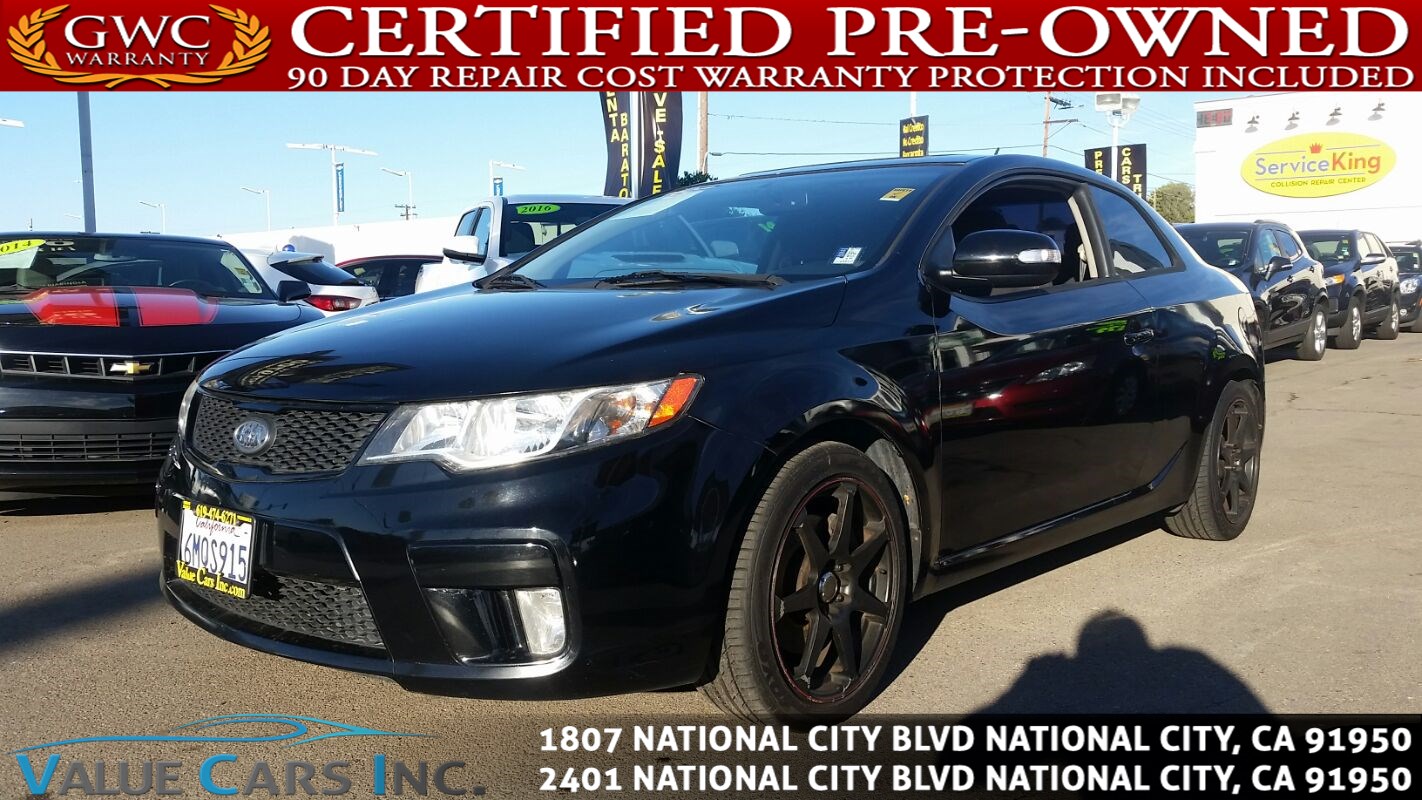 Sold 2010 Kia Forte Koup Koup Sx Coupe 2D In National City