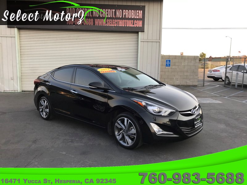 Sold 2014 Hyundai Elantra Limited In Hesperia