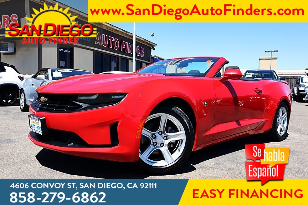 2019 Chevrolet Camaro  2dr Conv 1LT, 1 owner, Factory Warranty, Low Miles, Absolutely Gorgeous, Don't miss it,..