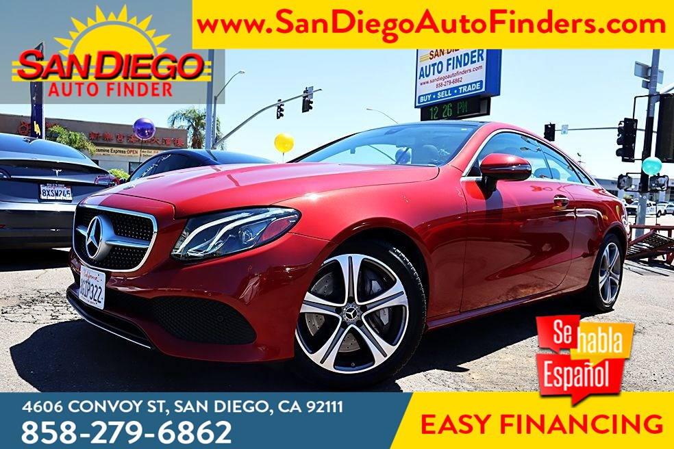 2018 Mercedes-Benz E 400 RWD Coupe, Only 57k Miles, Fully Loaded, Absolutely Gorgeous, A Must See,..