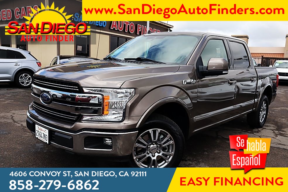 2020 Ford F-150 Lariat, V8, SuperCrew 5.5' Box Super Clean, Must See