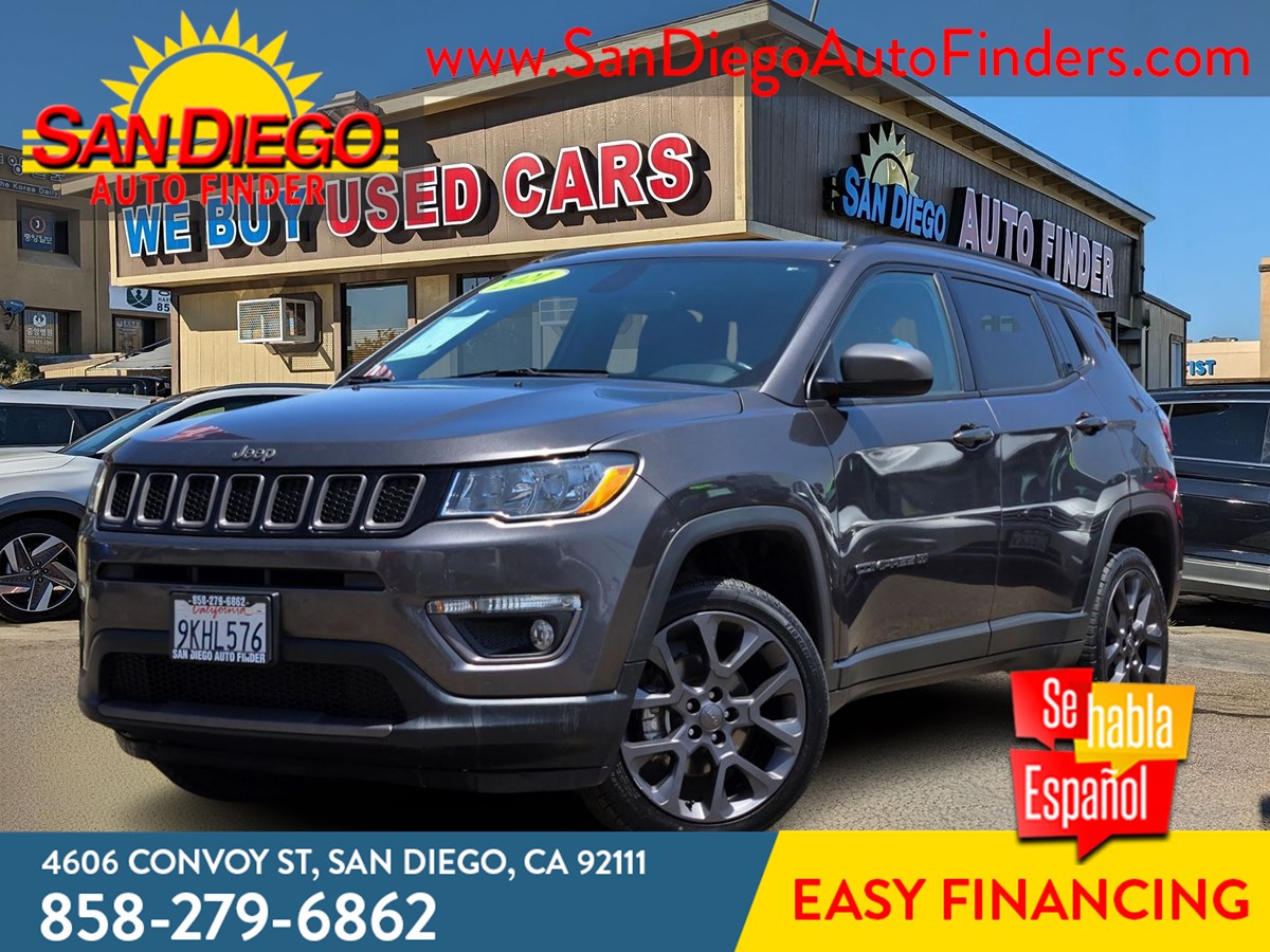 2021 Jeep Compass 80th Anniversary 4x4, 1 OWNER, Factory Warranty, Lthr, Loaded, Navigation, Gorgeous,