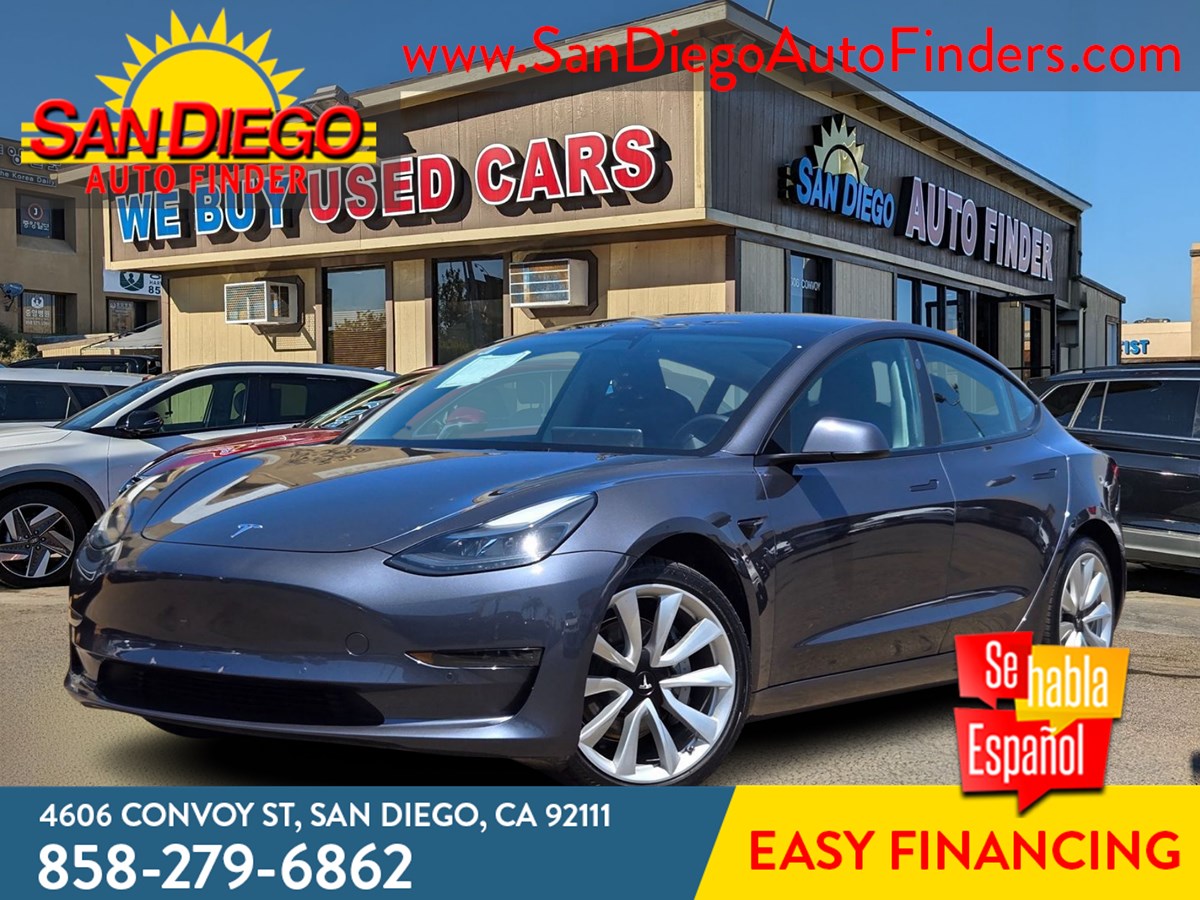 2022 Tesla Model 3*QUALIFIES FOR $4,000 DOWNPAYMENT ASSITANCE Call Now, 858-279-6862