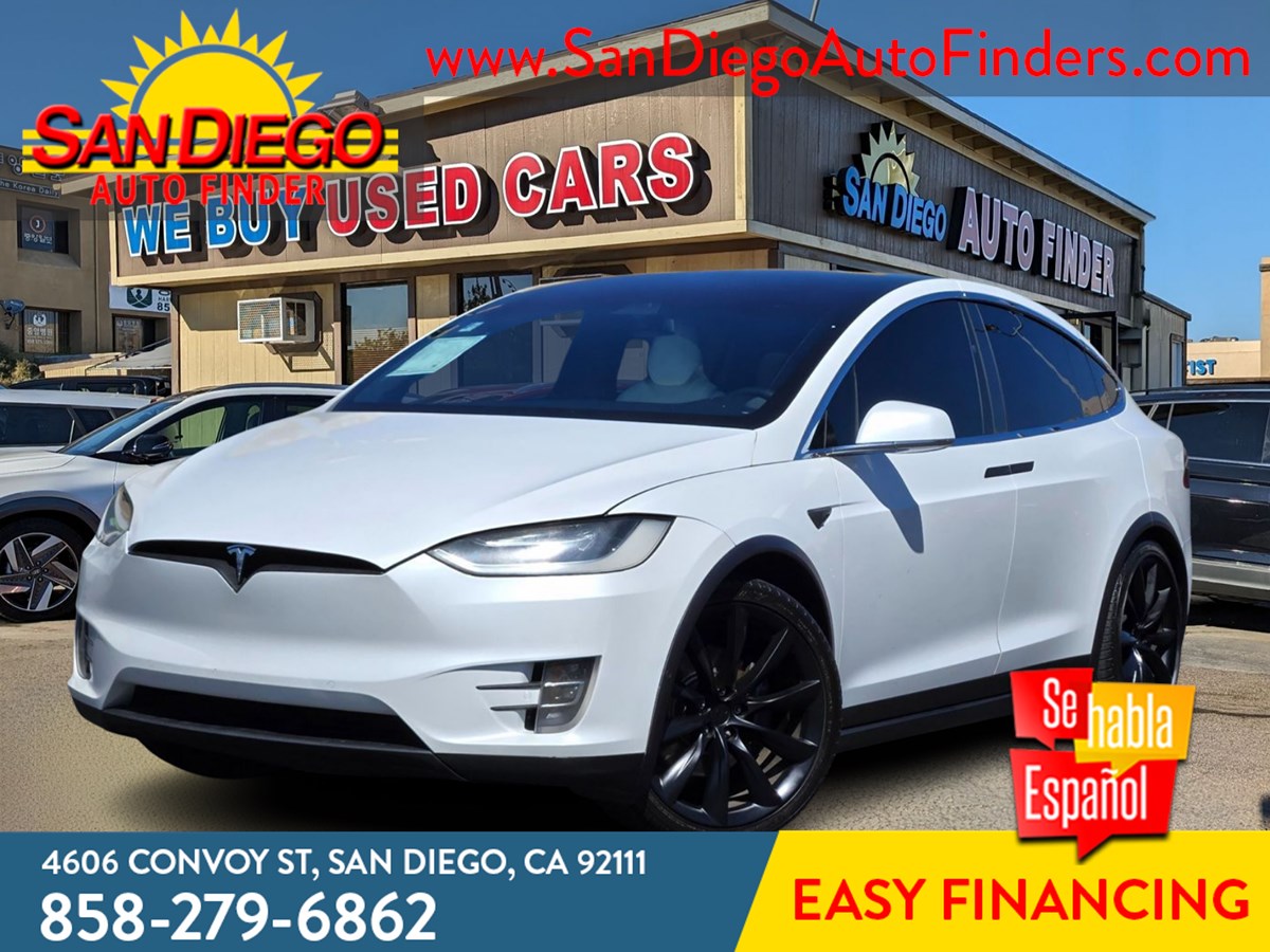 2017 Tesla Model X 75D AWD, Beautiful Interior, Must See, White on White, Call Now 858-279-6862