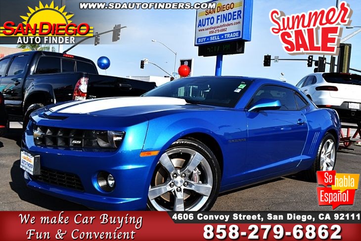 Sold 2010 Chevrolet Camaro SS 6-Speed Manual ( Very Low Miles ) 29K Clean  Carfax A MUST SEE!  in San Diego