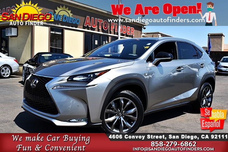 Sold 2016 Lexus Nx 200t F Sport Red Leather Seat S Sport Tuned Suspension Sdautofinders Com In San Diego
