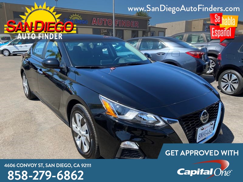 used 2020 nissan altima s 18k miles clean carfax back up camera apple carplay 39mpg sdautofinders com in san diego san diego auto finder