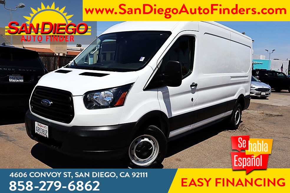 2019 Ford Transit Cargo Van, T-250 148" Med Rf 9000 GVWR Sliding RH Dr