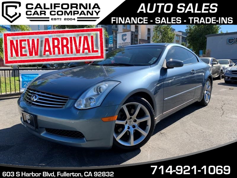 Used 2006 Infiniti G35 Coupe In Fullerton