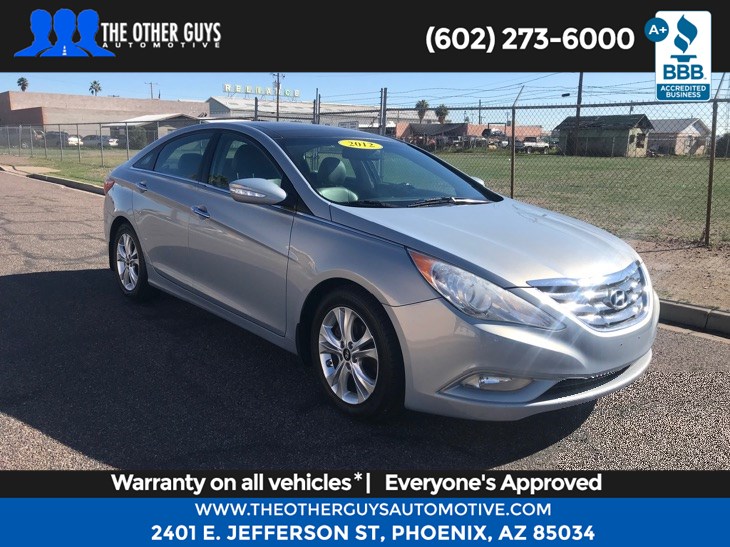 Used 2012 Hyundai Sonata 2 4l Limited In Phoenix