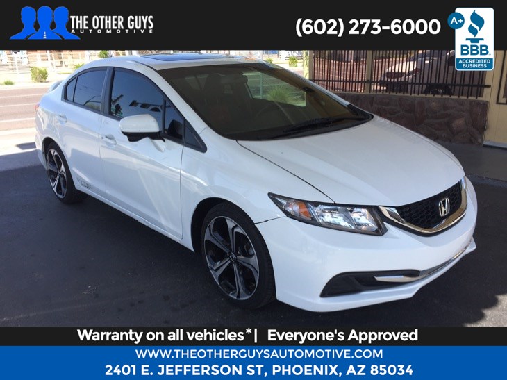 Sold 2014 Honda Civic Sedan Si In Phoenix