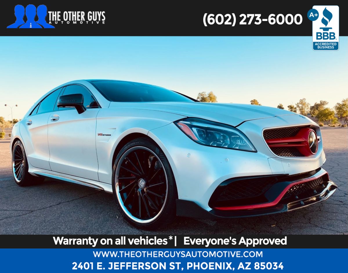 Sold 17 Mercedes Benz Amg Cls 63 S Custom 4matic Coupe In Phoenix