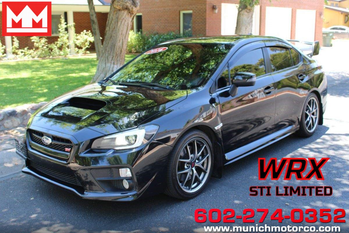 Used 16 Subaru Wrx Sti Limited In Phoenix