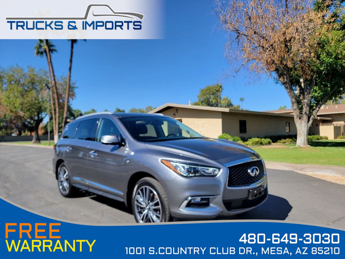 2017 INFINITI QX60 Clean Carfax Rear AC NAV Leather ONLY 86K miles!