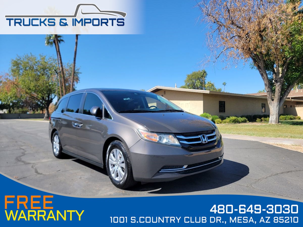 2015 Honda Odyssey EX-L LaneWatch Leather Seats 8 Bluetooth DVD V6!