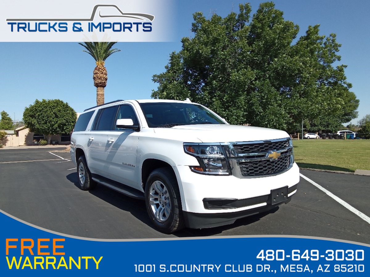 2016 Chevrolet Suburban LT Clean Carfax 3rd Row Bluetooth Backup Leather!