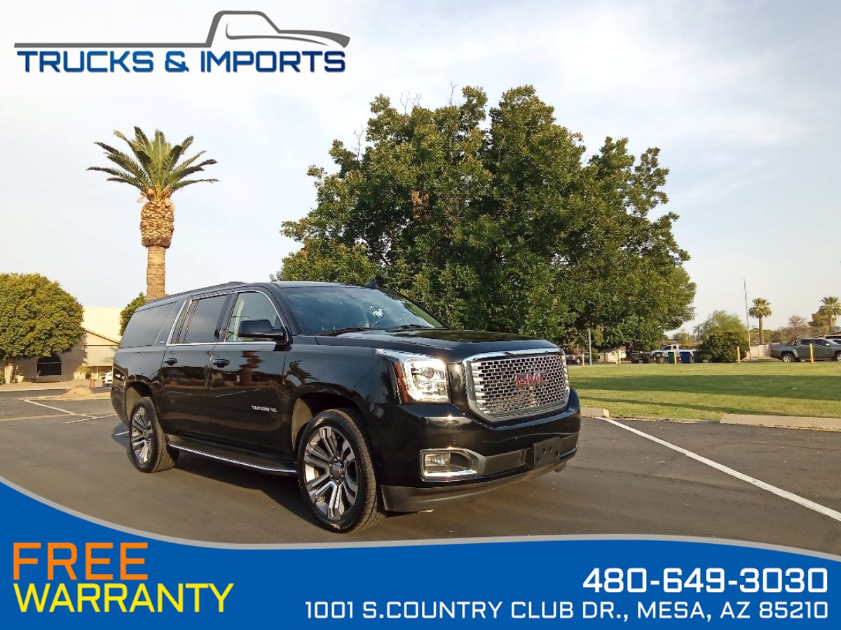 2016 GMC Yukon XL SLT 4x4! Blind Spot Bluetooth DVD Leather LOADED!