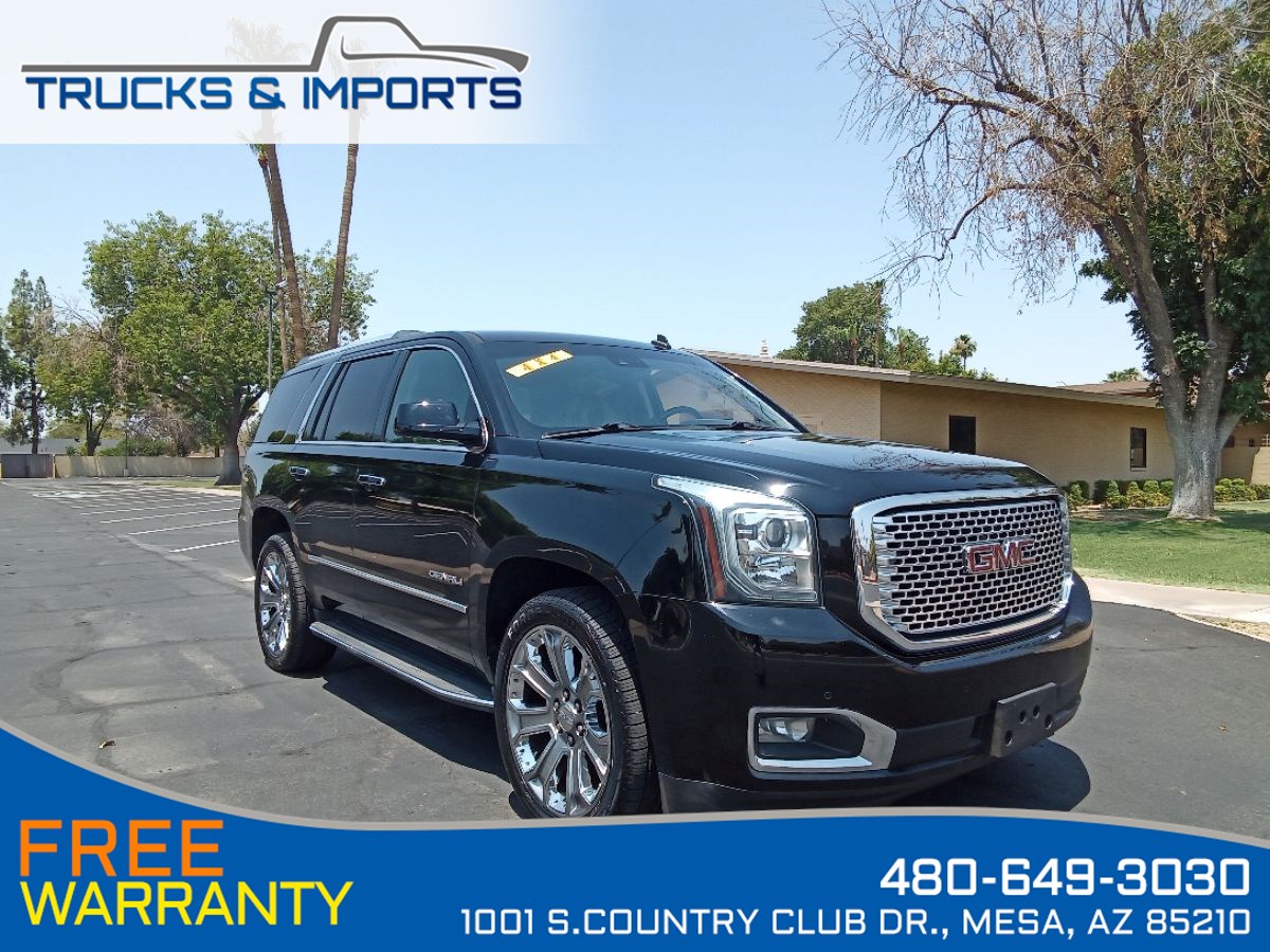 2015 GMC Yukon Denali Clean Carfax 6.2 Liter V8! All-Wheel Drive!