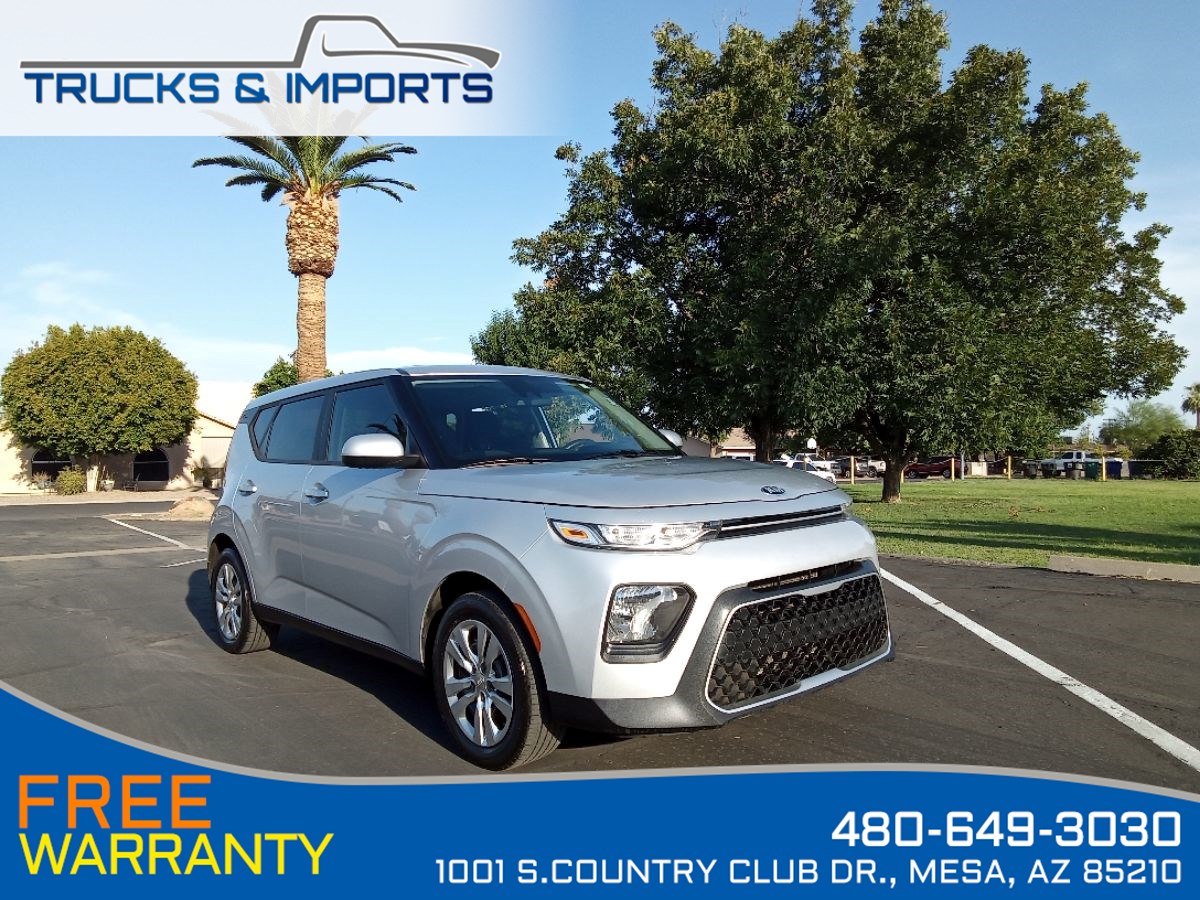 2021 Kia Soul LX One Owner Clean Carfax Bluetooth Backup 35 MPG!