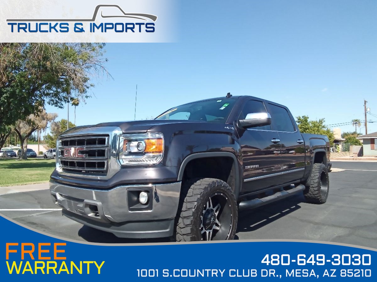 2014 GMC Sierra 1500 SLT Clean Carfax Bluetooth Backup 4x4!