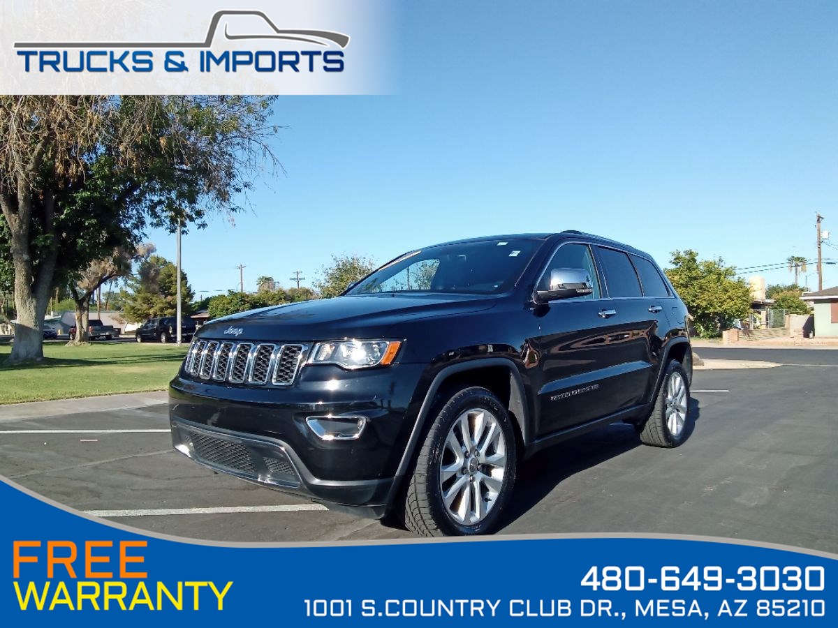 2017 Jeep Grand Cherokee Limited Clean Carfax Leather Bluetooth Got 3 4x4!