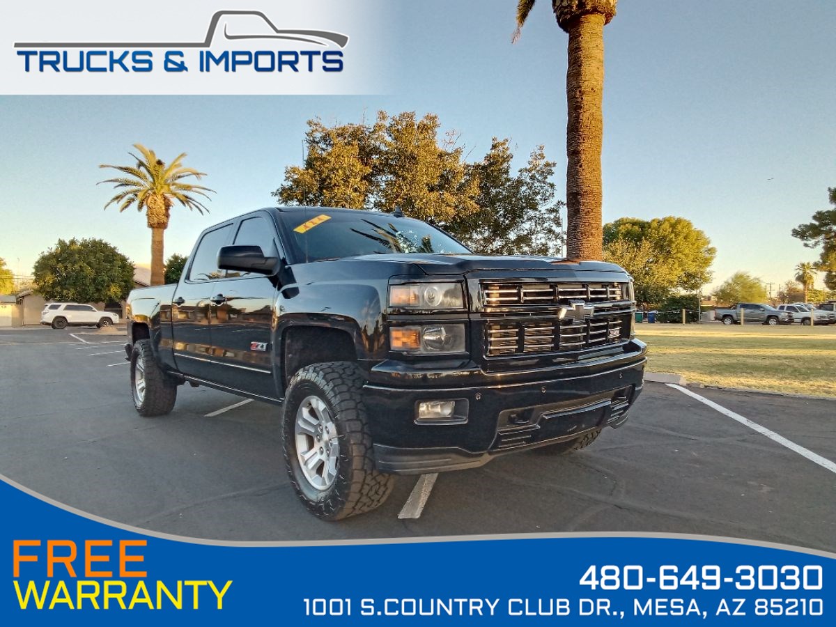 2015 Chevrolet Silverado 1500 LTZ Trail Boss Leather NAV Bluetooth Backup 4x4!