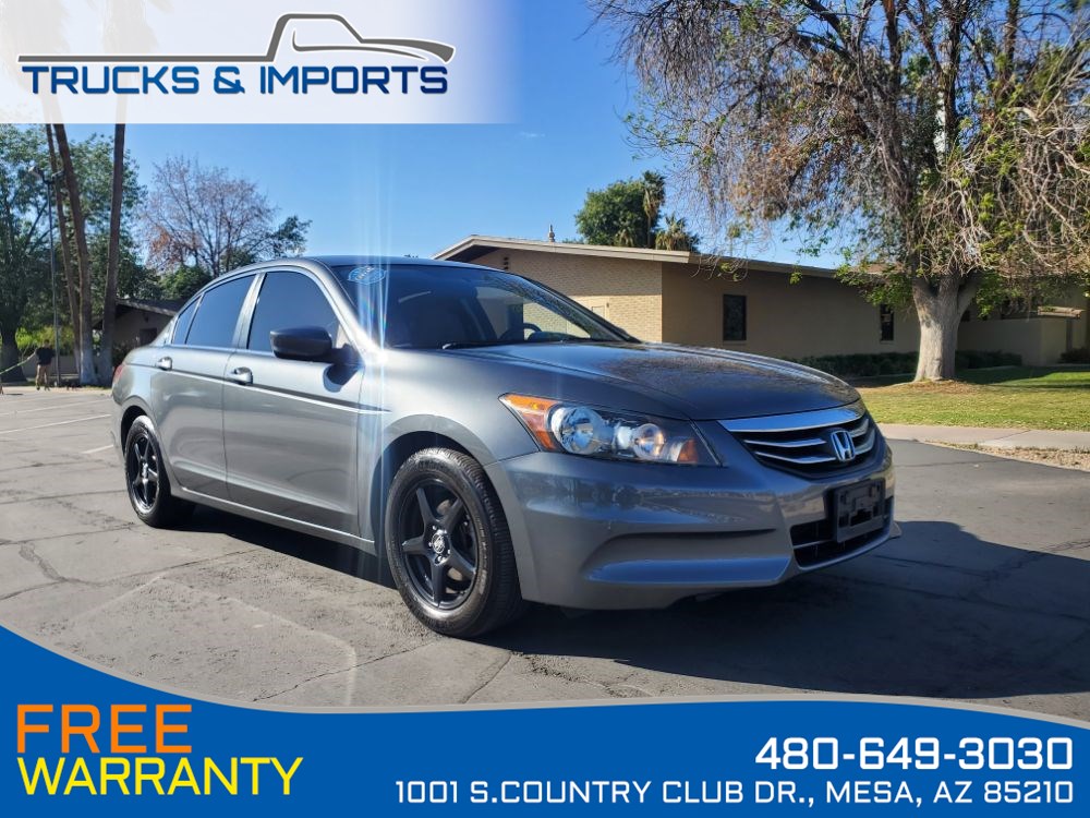 Sold 2012 Honda Accord LX Clean CarFax shows Honda Dealership 