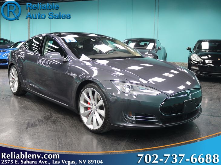 2015 Tesla Model S P90d W Auto Pilot Ludicrous Mode Near Las