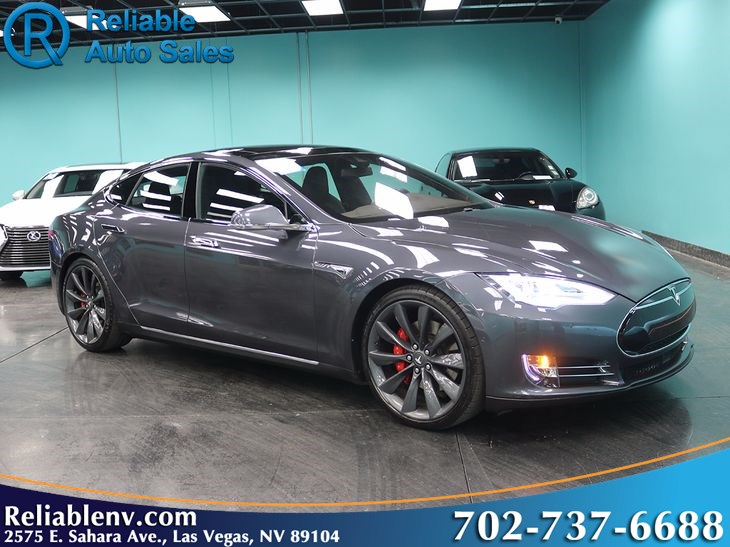 2015 Tesla Model S P90d W Autopilot Ludicrous Mode 3rd Seat Near