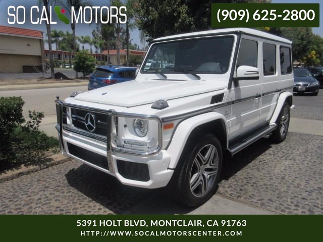 2017 Mercedes Benz Amg G 63 4matic Suv So Cal Motors