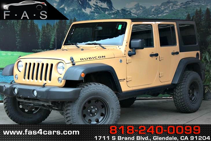 Sold 2014 Jeep Wrangler Unlimited Rubicon in Glendale