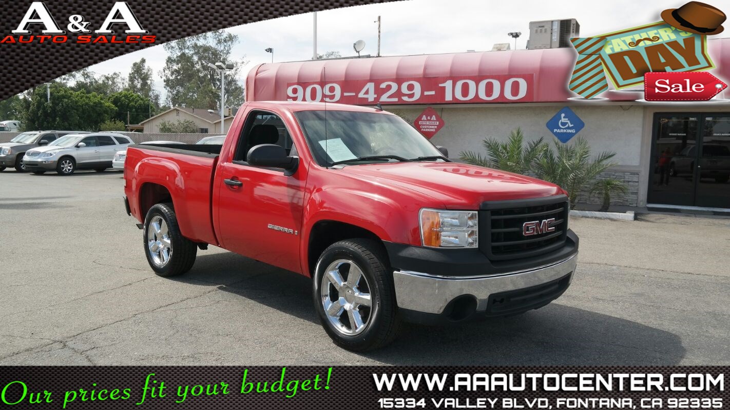 Sold 2008 Gmc Sierra 1500 Sle1 In Fontana