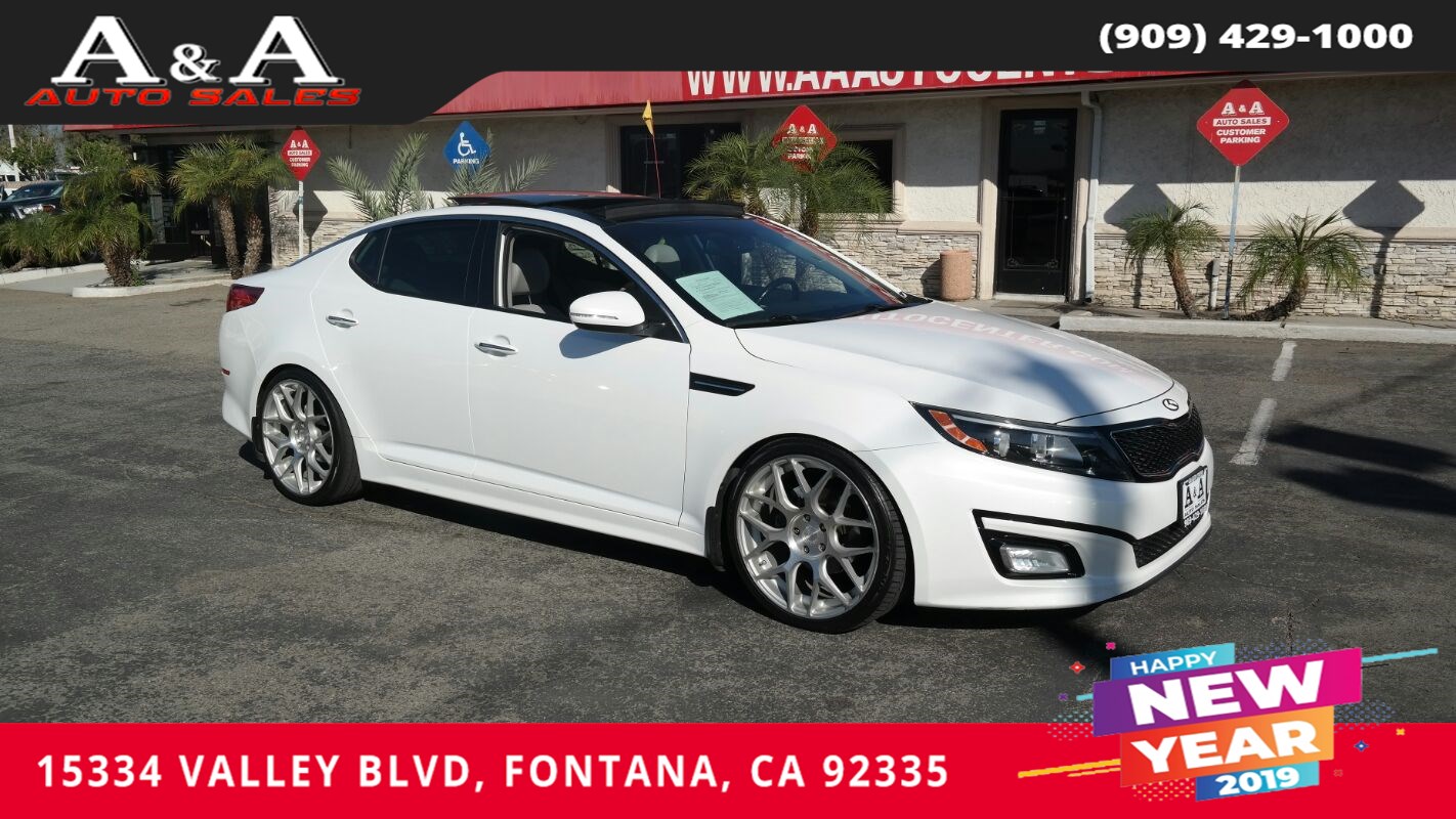 Sold 2014 Kia Optima Ex In Fontana