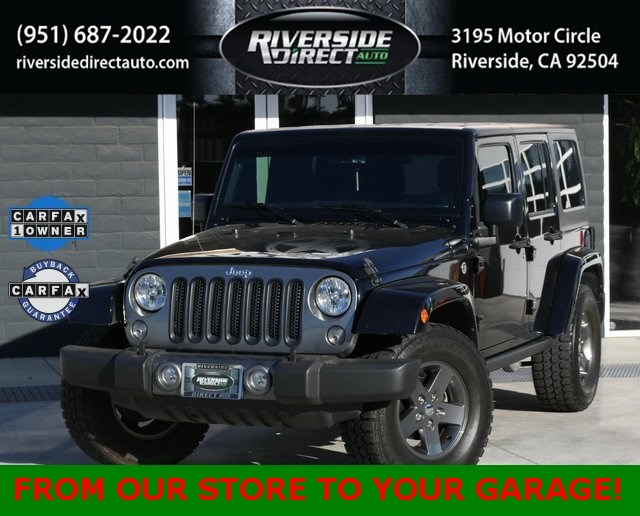 Sold 2015 Jeep Wrangler Unlimited Freedom Edition Oscar Mike One Owner in  Riverside