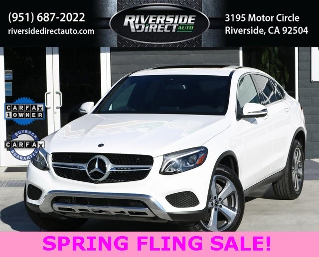 Used 19 Mercedes Benz Glc 300 4matic Coupe One Owner In Riverside