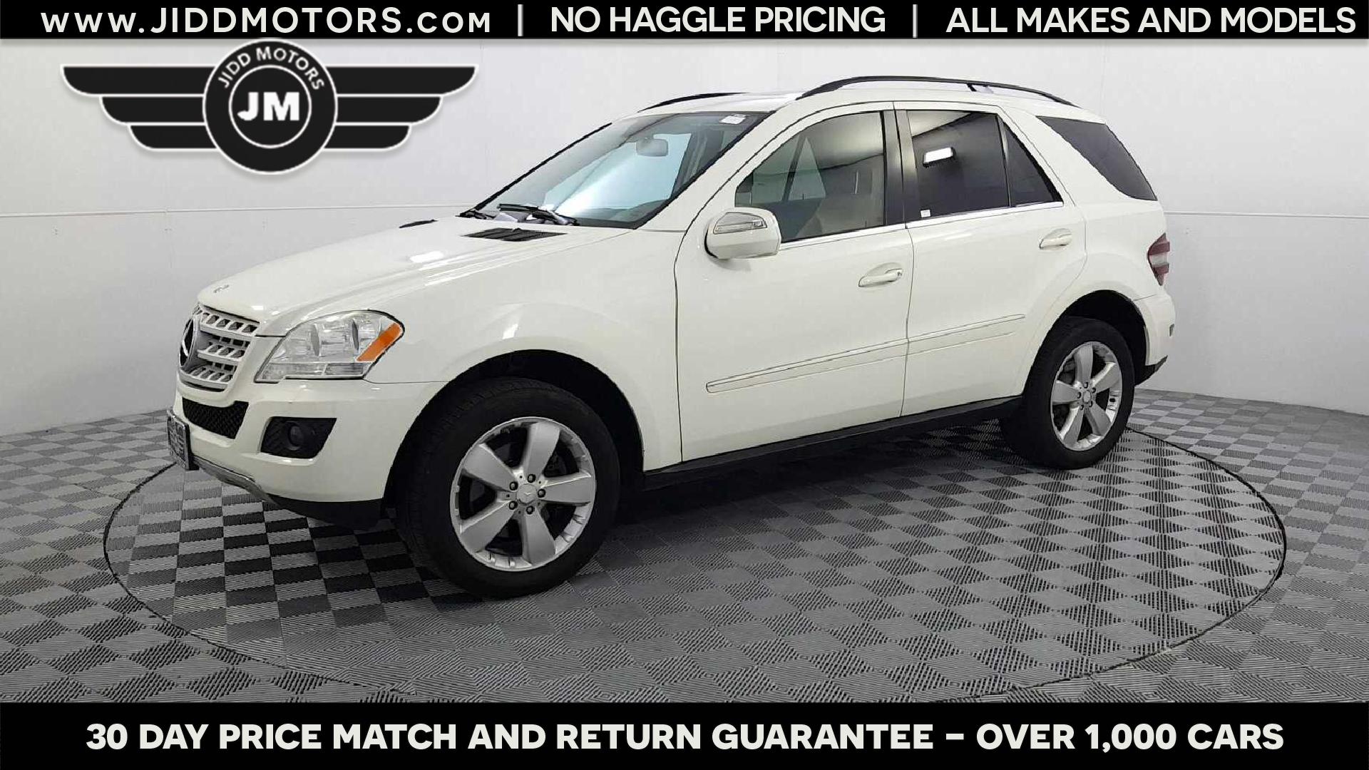 2010 Mercedes Benz M Class Ml 350 4matic Jidd Motors