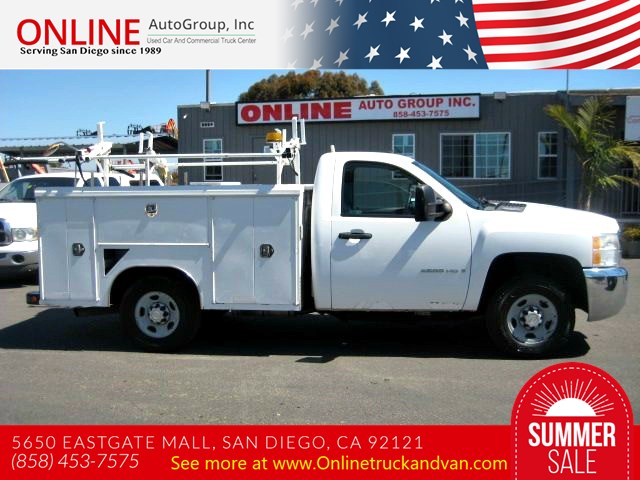 Used Trucks San Diego >> Used 2008 Chevrolet Silverado 2500hd Utility Work Truck In San Diego Used Trucks San Diego >> Used 2008 Chevrolet Silverado 2500hd Utility Work Truck In San Diego