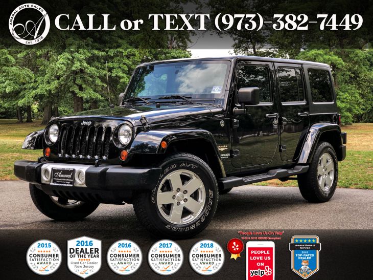Used 2012 Jeep Wrangler Unlimited Sahara In Lyndhurst