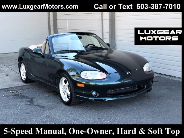 Sold 2000 Mazda Mx 5 Miata Ls Manual 5 Speed One Owner Hard Top In Portland