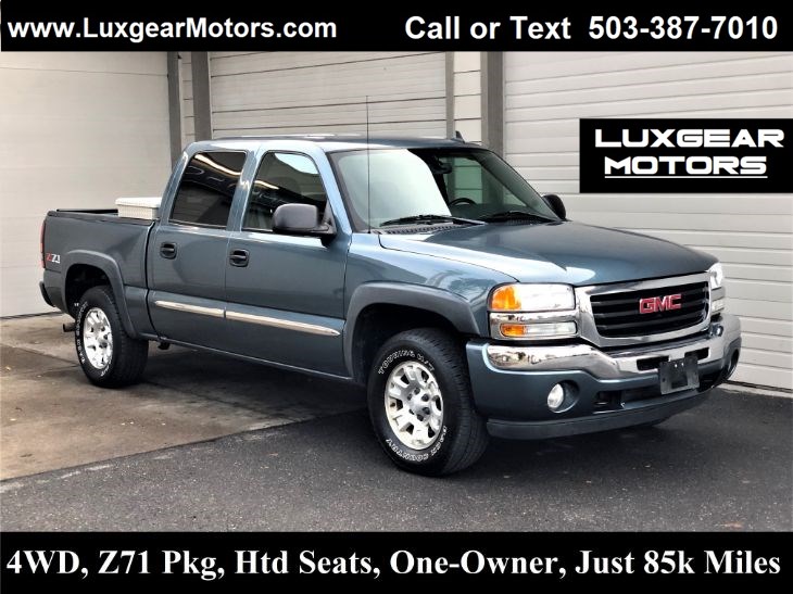Sold 2006 Gmc Sierra 1500 4x4 Crew Cab Slt W Z71 One Owner