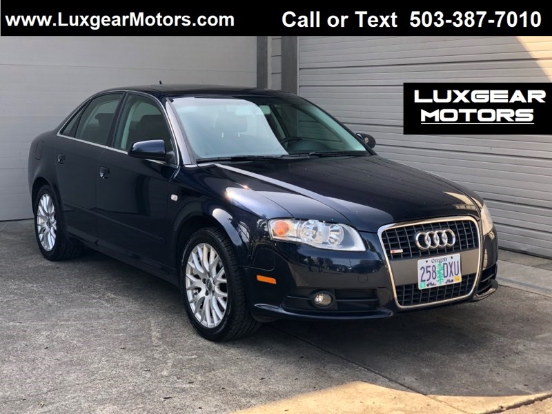 Sold 2008 Audi A4 Se 2 0t Quattro Awd S Line Htd Seats Sunroof