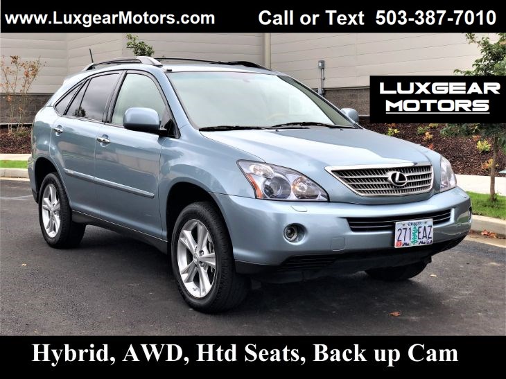 Sold 2008 Lexus Rx 400h Awd 26 Mpg Backup Cam Navi Htd Seats Sunroof In Portland