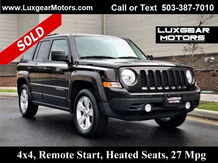 Sold 2014 Jeep Patriot 4wd Latitude Suv In Portland