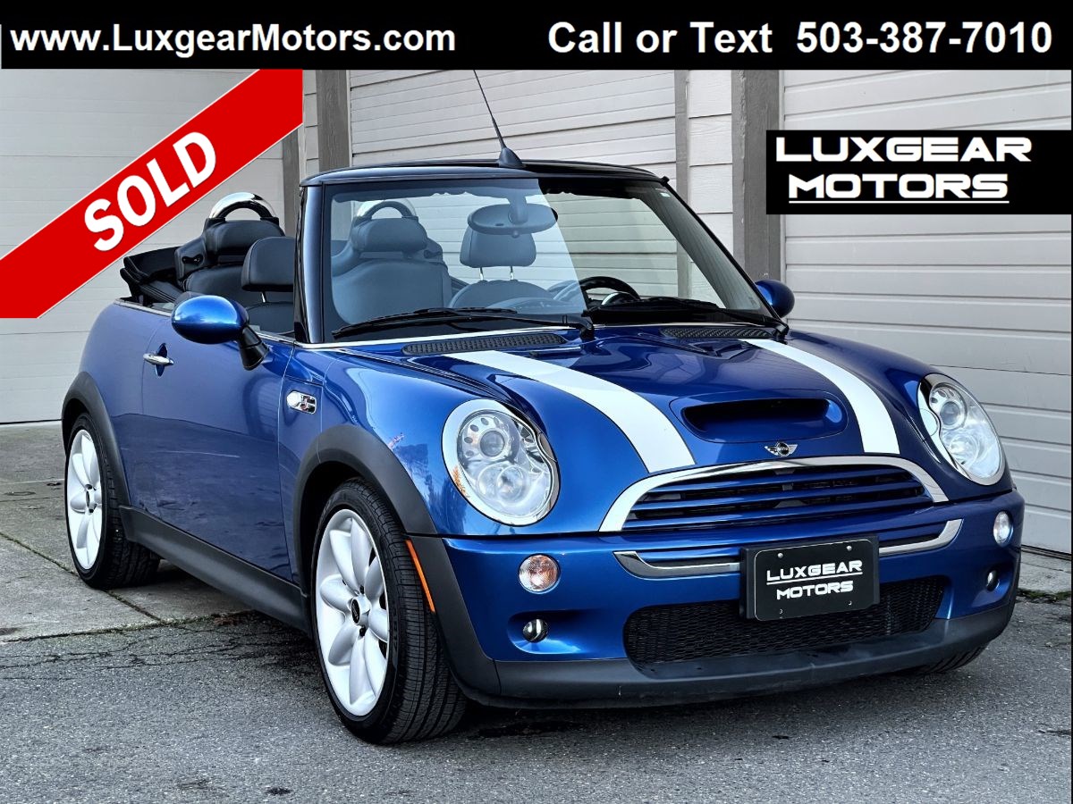 Sold 06 Mini Cooper Convertible S Sport Convertible In Portland