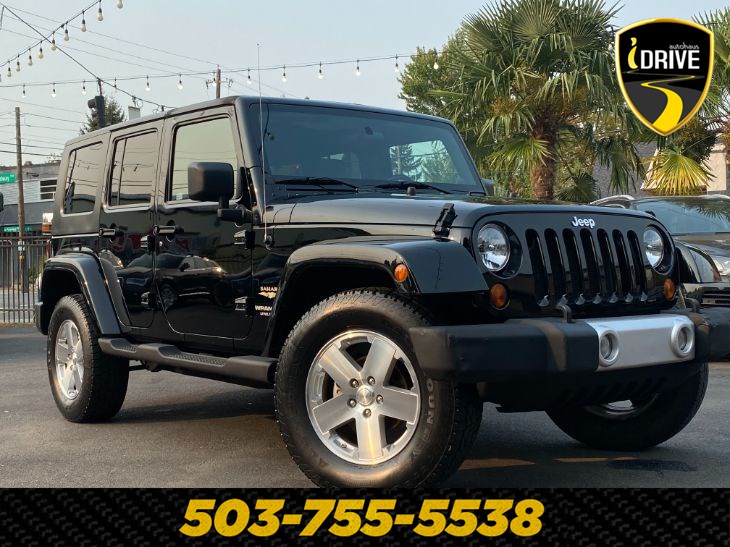 Used 08 Jeep Wrangler Unlimited Sahara In Portland Used 08 Jeep Wrangler Unlimited Sahara In Portland