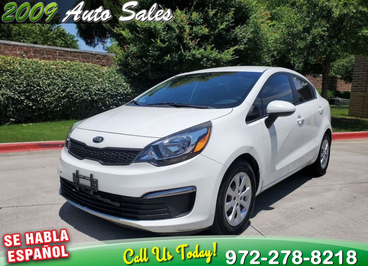 Sold 16 Kia Rio Lx In Garland