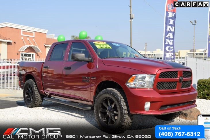 Sold 2014 Ram 1500 Crew Cab Express Lifted Off Road Pkg 4x4 In Gilroy