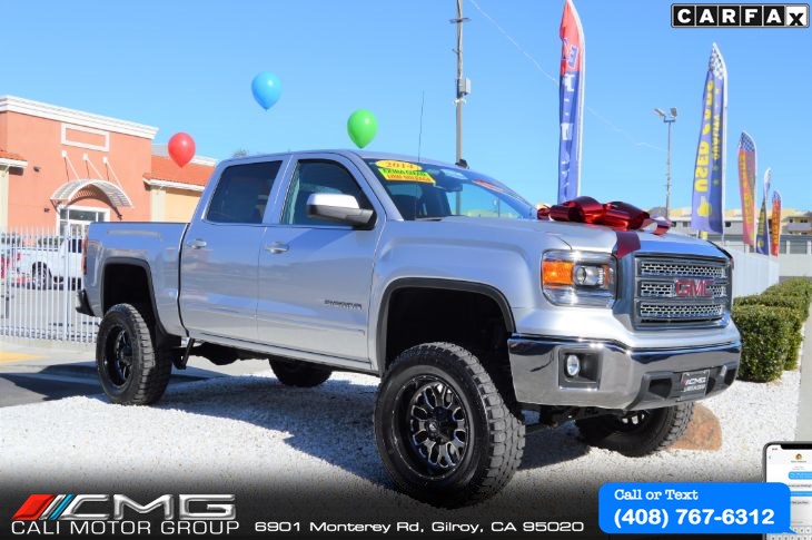 Sold 2014 Gmc Sierra 1500 Crew Cab Sle Lifted Off Road Pkg In Gilroy