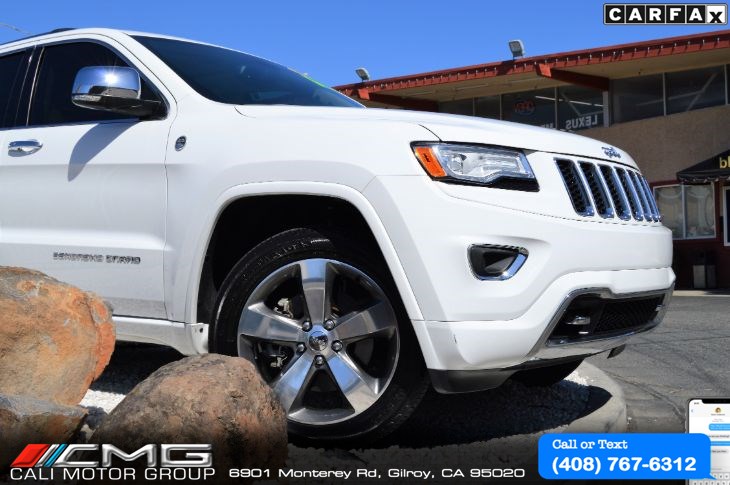 Sold 2015 Jeep Grand Cherokee Overland 4wd Fully Loaded In Gilroy