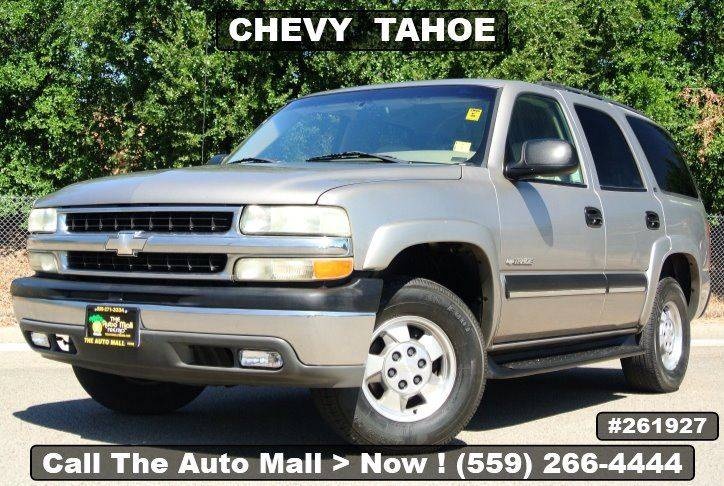 2002 Chevrolet Tahoe Ls The Auto Mall